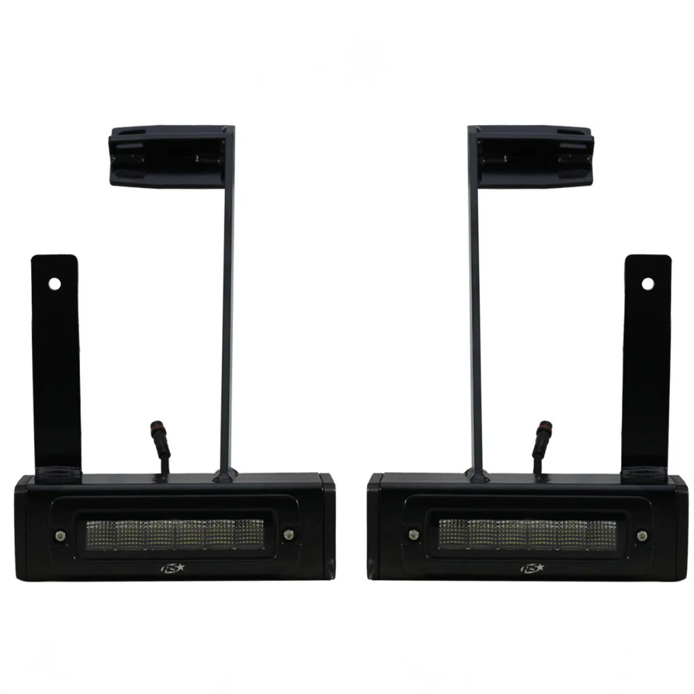 Race Sport Lighting Hitch Bar Reverse 7" LED Light Blacked Out Kit 13-24 Ram 2500