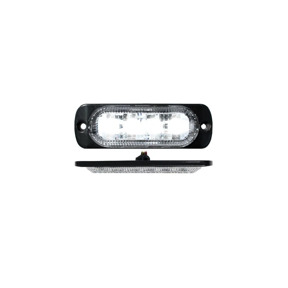 Race Sport Lighting Ultra Slim 4-LED Flush Mount 19-Flash Strobe Light