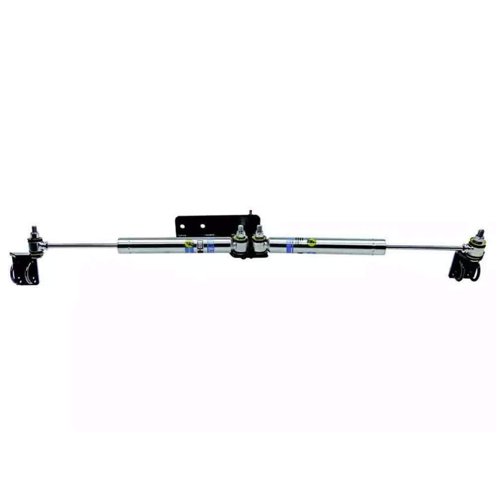 RealTruck SuperLift Dual Steering Stabilizer Kit 18-23 Jeep Wrangler JL / Gladiator JT