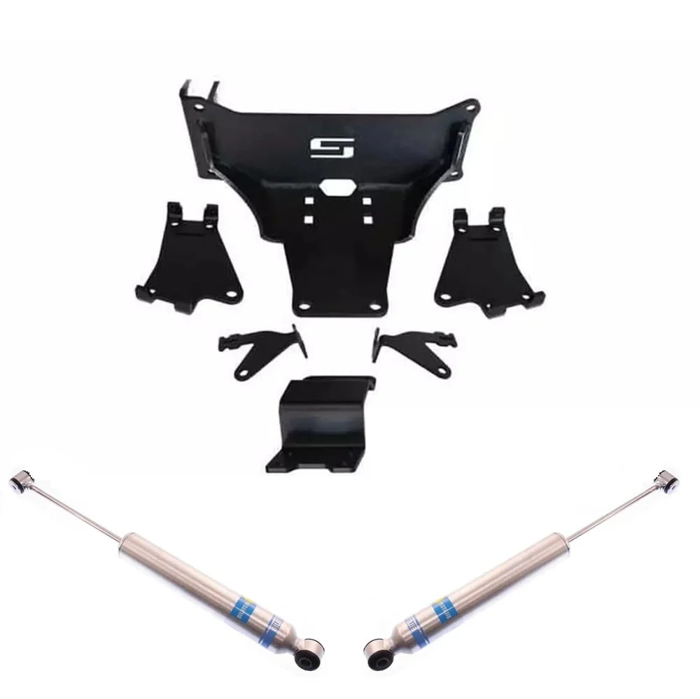 RealTruck SuperLift Dual Steering Stabilizer Kit 99-04 Ford F-250 / F-350