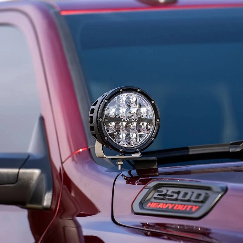 Rigid Industries 46720 A-Pillar 6" 360 Series LED Light Kit 19-23 Ram 2500 / 3500 - Image 8