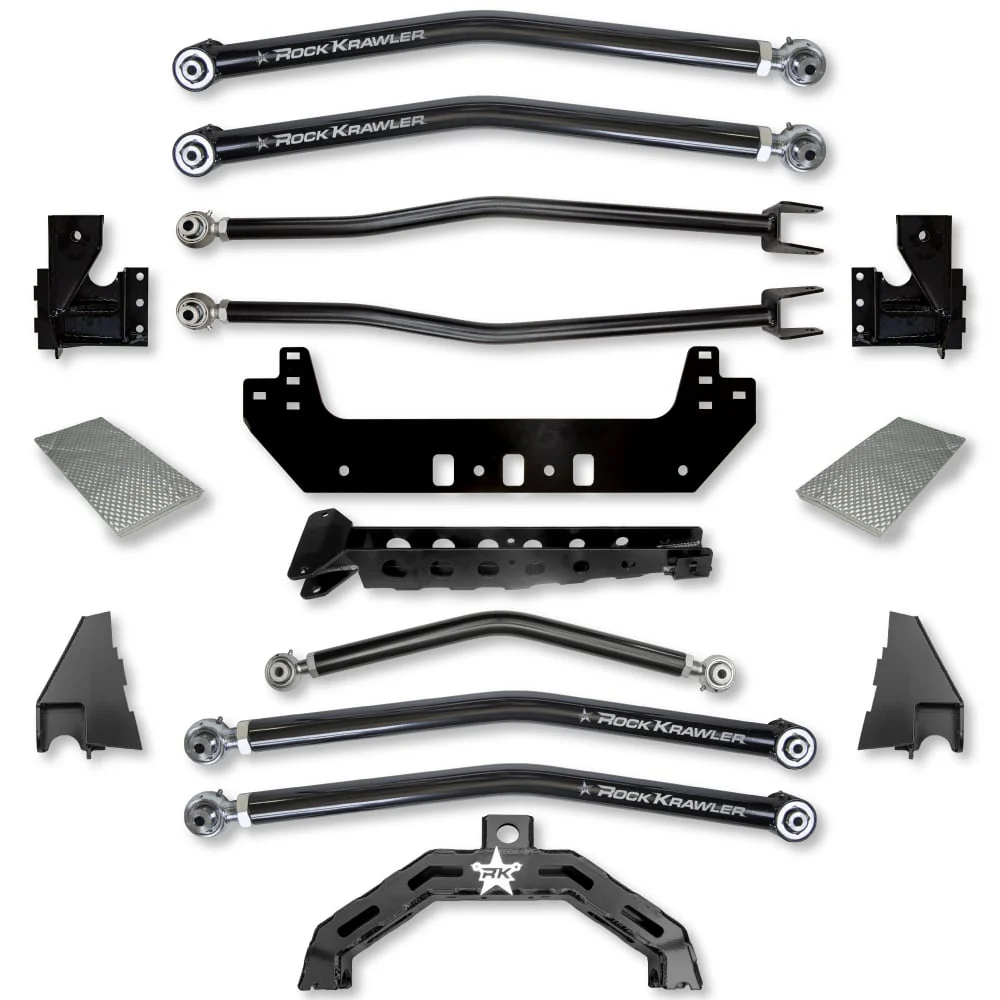 Rock Krawler Adventure-X Long Arm Upgrade Kit 20-24 Jeep Gladiator JT