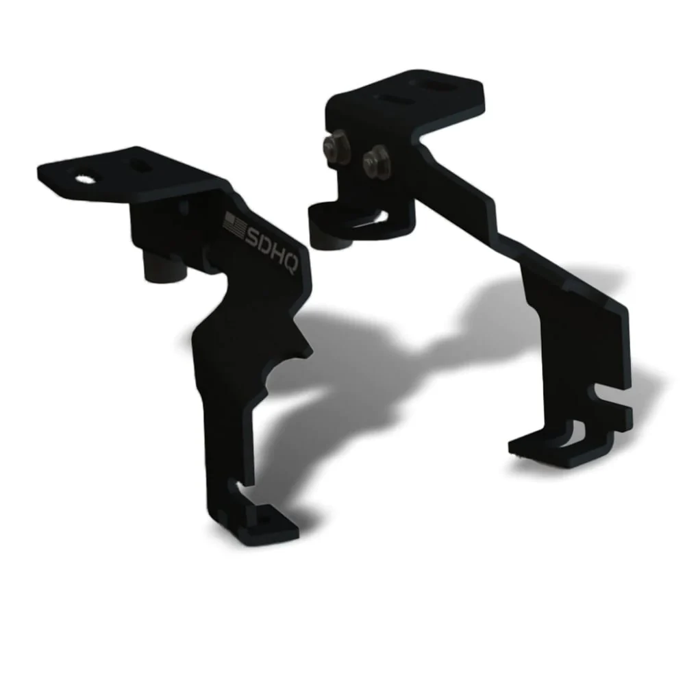 SDHQ Built A-Pillar Light Mounts 17-22 Ford SuperDuty