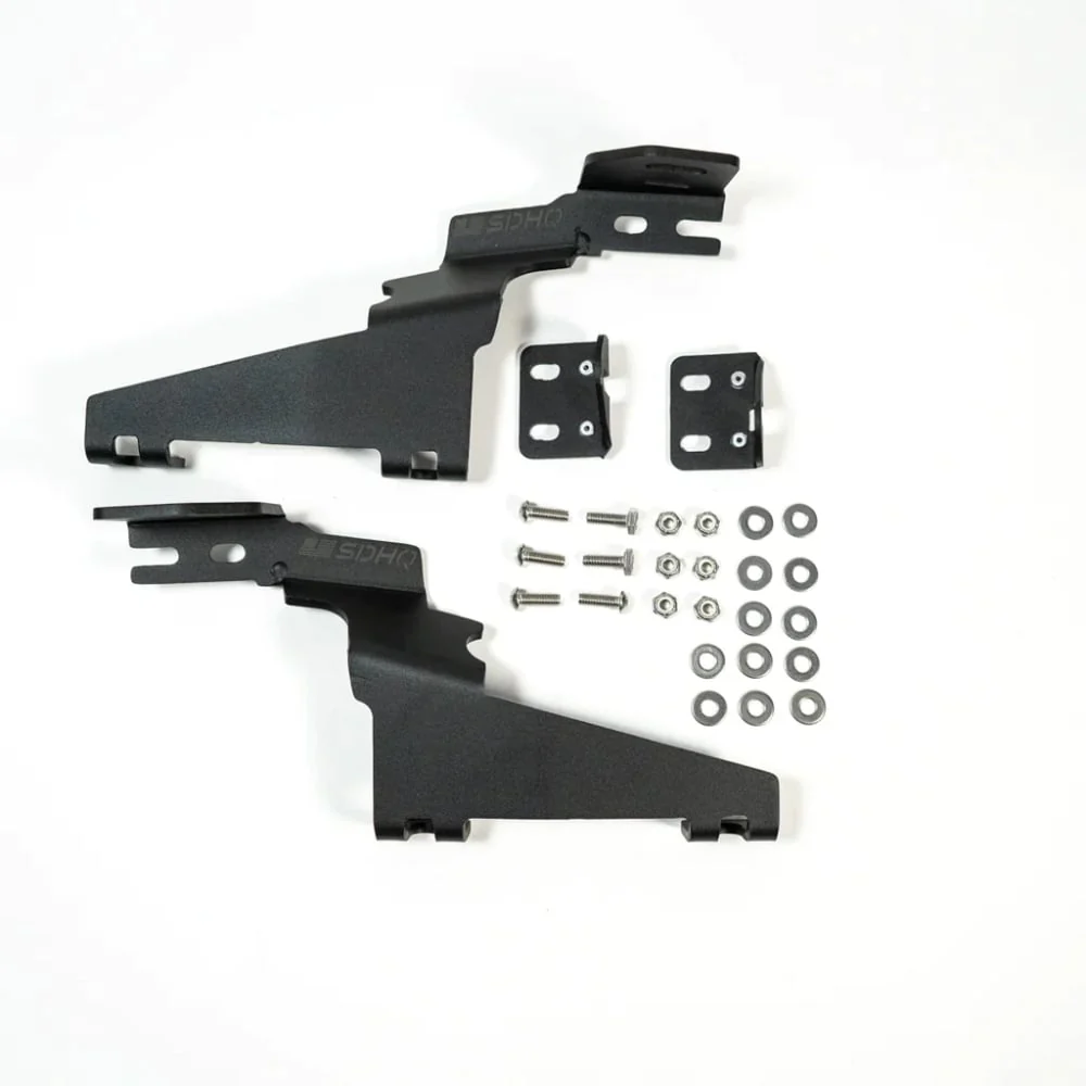 SDHQ Built A-Pillar Light Mounts 23-26 Ford SuperDuty