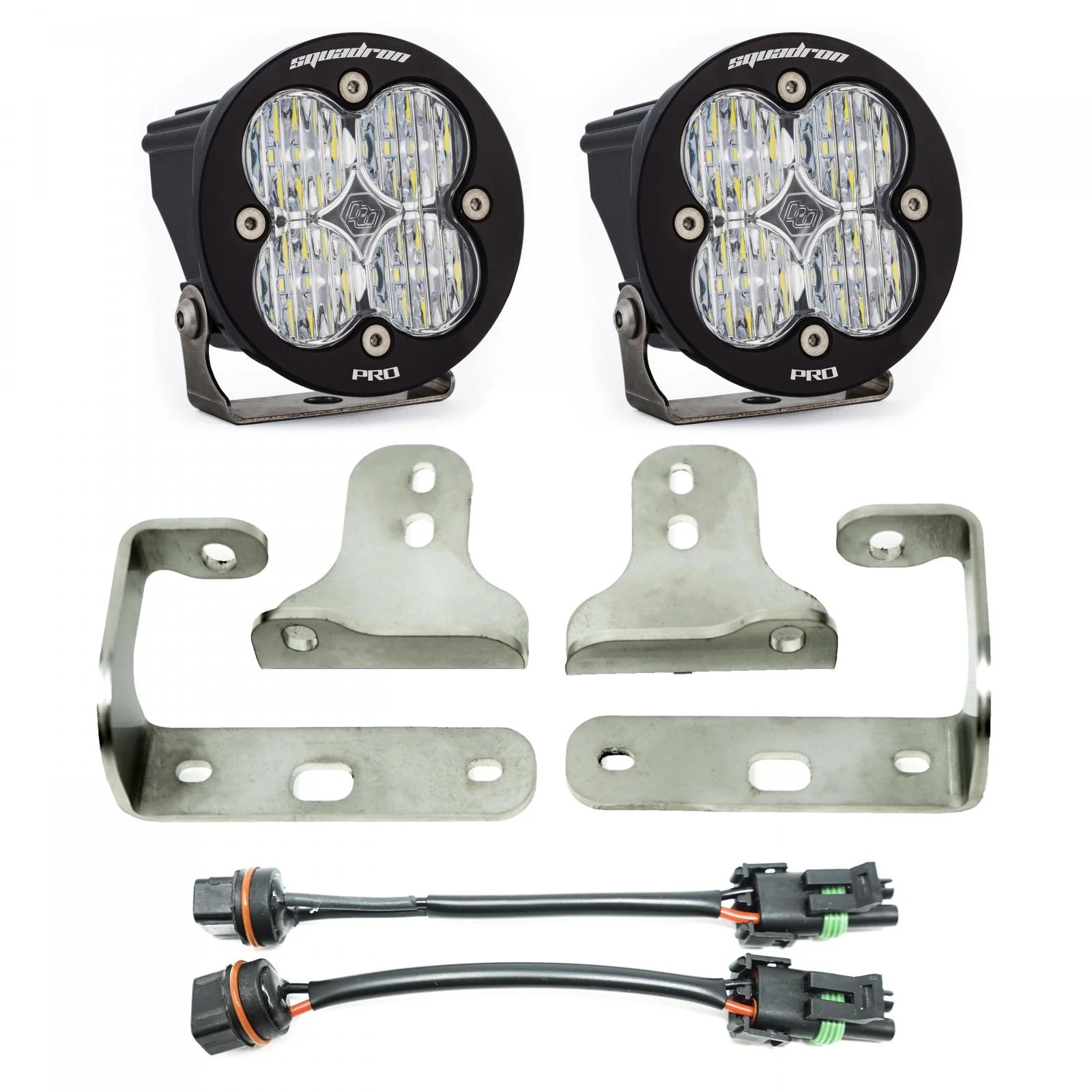 Squadron-R Pro Fog Pocket Light Kit | Clear | 20-24 Jeep Gladiator/Wrangler