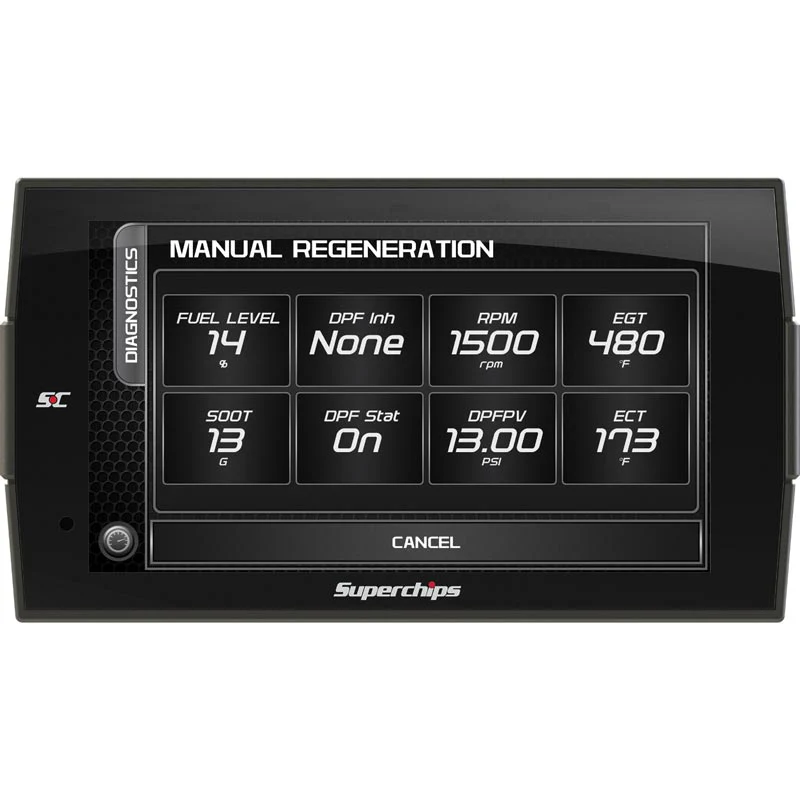 Superchips Dashpaq+ Programmer and Monitor 94-19 Ford Powerstroke - Image 3