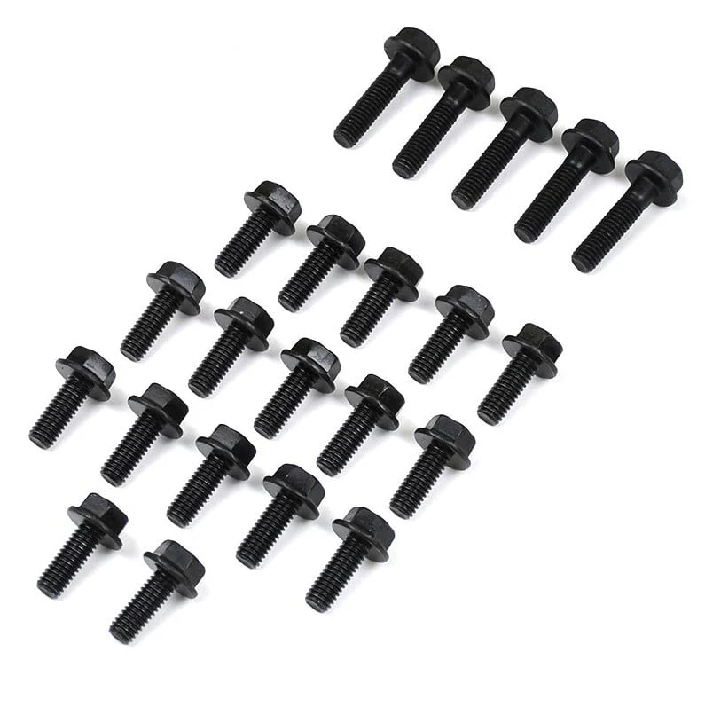 XDP XD505 Black Phosphate Engine Oil Pan Bolt Kit 03-10 Ford 6.0/6.4L Powerstroke