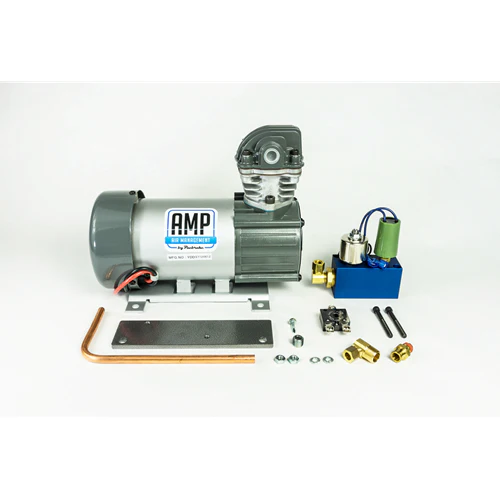 PacBrake HP10632 AMP HP625 Series Basic 12V Air Compressor Kit (Vertical Pump Head)
