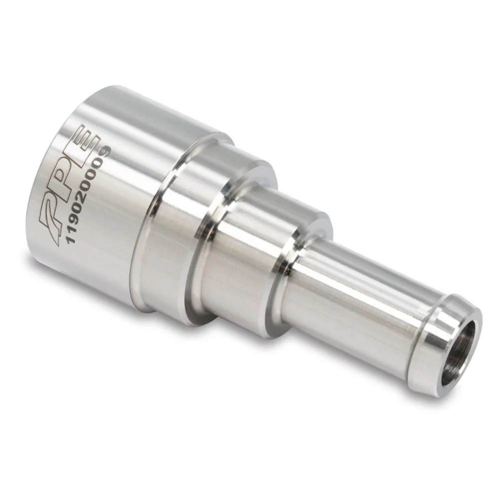 PPE Stainless Steel Heater Hose Connector 01-16 GM 6.6L Duramax LB7/LLY/LBZ/LMM/LML