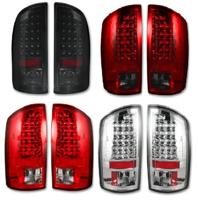 RECON LED/OLED Ultra Bright Tail Lights 07-09 Dodge Ram 2500/3500