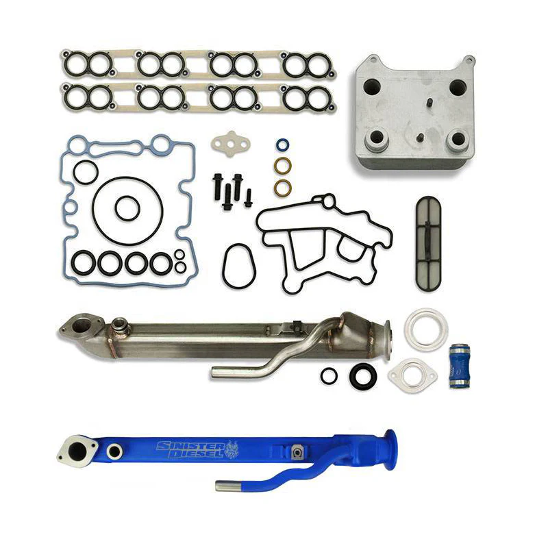 Sinister Diesel Basic Solution™ With Square EGR Cooler 03-07 Ford 6.0L Powerstroke