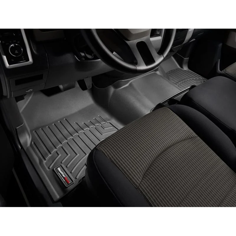 WeatherTech DigitalFit Front Floor Liner 10-12 Dodge Ram Crew & Mega Cab Over the Hump 1 Hook - Image 2