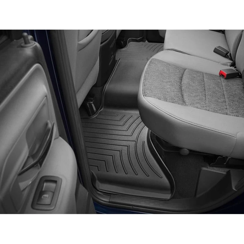 WeatherTech DigitalFit Floor Liner Set (w/ 2 Piece Front) 12-18 Dodge Ram 1500 Quad Cab - Image 3