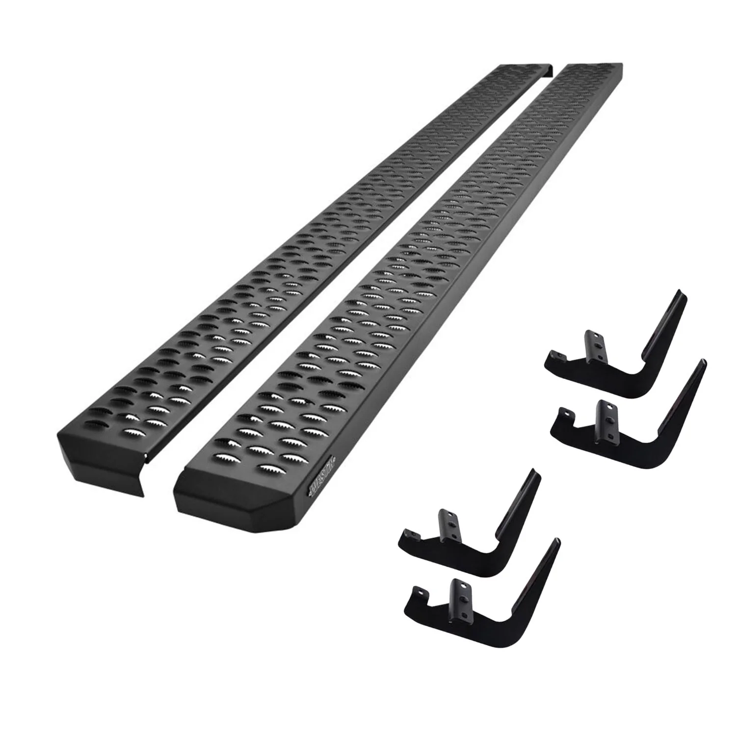 Westin Grate Step Running Boards 08-26 GM 2500HD/3500HD Crew Cab