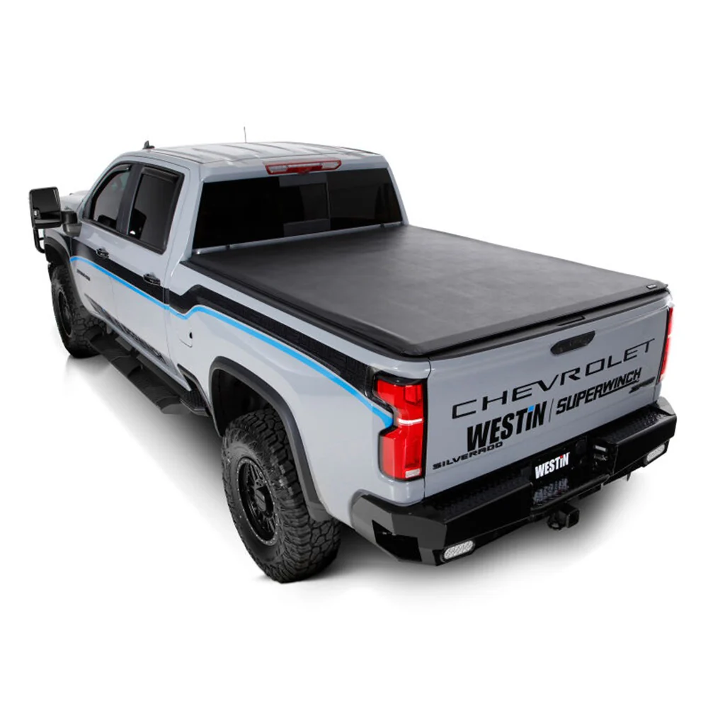 Westin Soft Roll-Up Tonneau Cover 20-26 GM 2500HD/3500 | 6.8' Bed - Image 2
