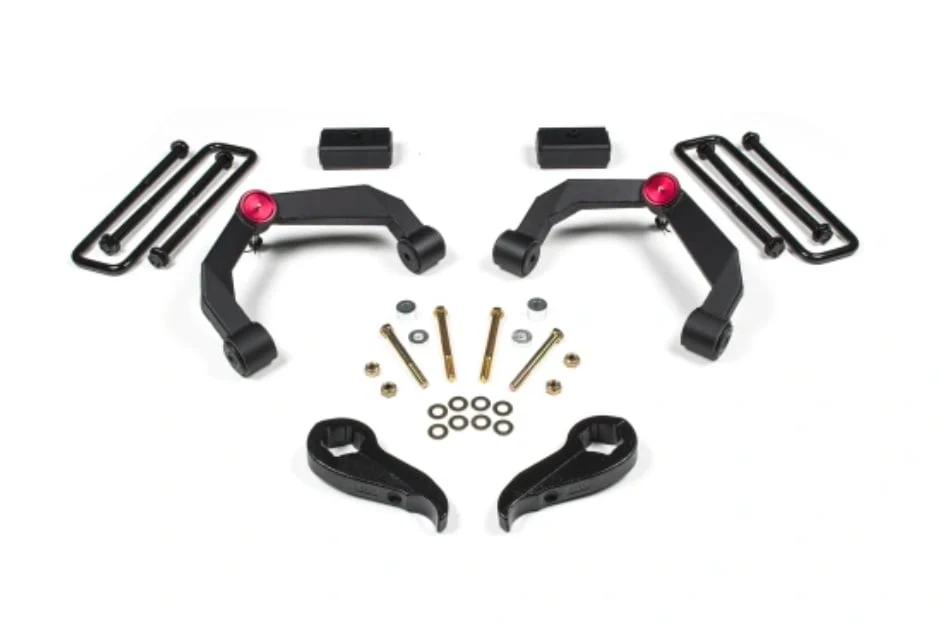Zone Offroad 3" Adventure Series UCA Lift System 11-19 GM 2500HD / 3500